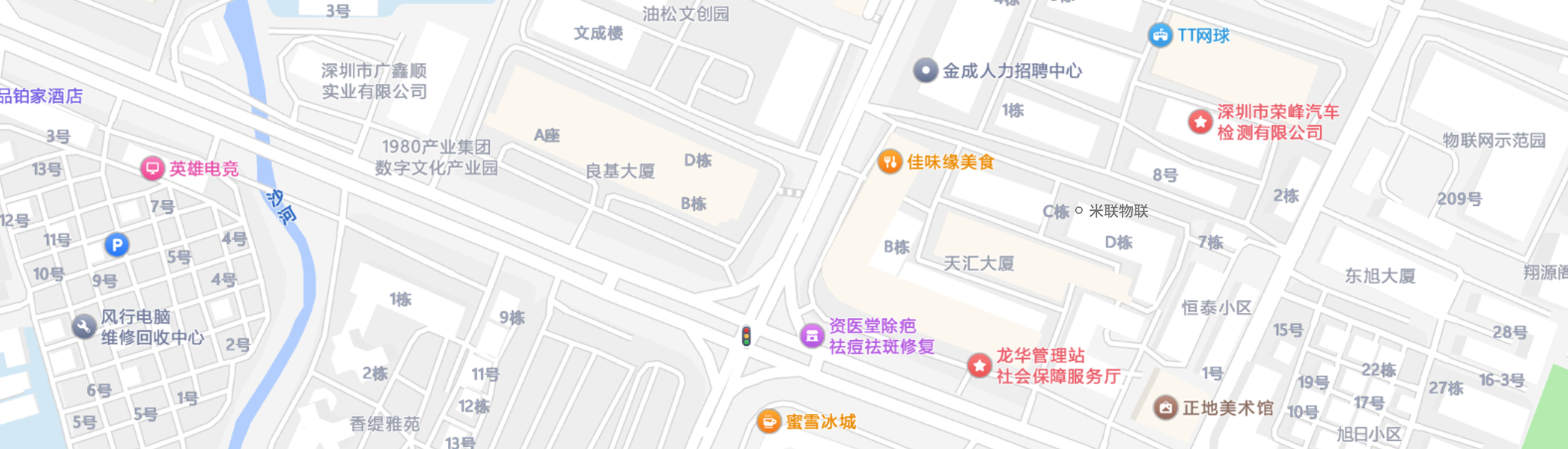 广东省深圳市龙华区油松路天汇大厦C栋308